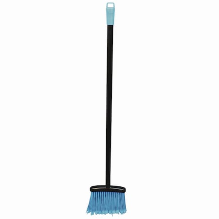 Impact Products Lobby Dust Pan Broom, 36.86 in., Black/Blue, 12PK T0015-01